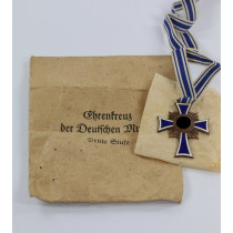 Mutterkreuz in Bronze, in Verleihungstüte, G. Wagner jr. Oberstein