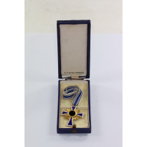  Mutterkreuz in Gold, im Etui, B.H. Mayer, Pforzheim