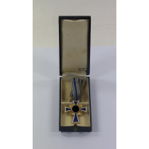 Mutterkreuz in Gold, im Etui Wilh. Deumer Kom.-Ges. Lüdenscheid
