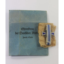 Mutterkreuz in Silber, in Verleihungstüte Fritz Zimmermann Stuttgart