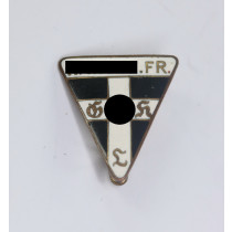 Nationalsozialistische Frauenschaft (NSF) Mitgliedsabzeichen 17 mm (!), Hst. RZM M1/46 (Alfred Stubbe, Berlin)