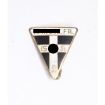Nationalsozialistische Frauenschaft (NSF) Mitgliedsabzeichen 17 mm (!), Hst. RZM M1/92 (Karl Wild, Hamburg)