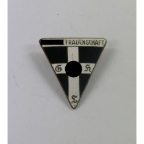  Nationalsozialistische Frauenschaft (NSF) Mitgliedsabzeichen (groß), Hst. RZM 46