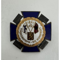 Nordfrontkreuz, 1941 - 42 (weiß), Pohjoisrintama - Die Nortfront - Petsamo - Salls - Uhtua - Kiestinki - Hopeatakomooy