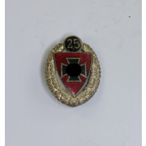  NS-Reichskriegerbund (Kyffhäuserbund), Nadel für 25 Jahre, Ges. Gesch.