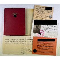 NSDAP Parteibuch 1929 Politischer Leiter (!)