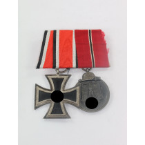 Ordenschnalle 2X, EK-2 1939, Ostmedaille