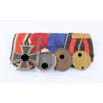 Ordensschnalle 4 X 3. Reich