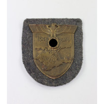  Krimschild auf Luftwaffenstoff, Typ 3.6