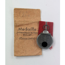  Ostmedaille, Hst. 3, in Verleihungstüte Wilhelm Deumer Lüdenscheid