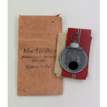 Ostmedaille, in Verleihungstüte E. Fred. Wiedmann Frankfurt a. M. S10