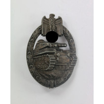 Panzerkampfabzeichen in Bronze, C.E. Juncker, Zink