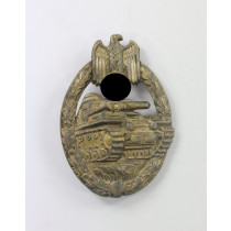  Panzerkampfabzeichen in Bronze, Hst. A (Assmann & Sohn), Zink