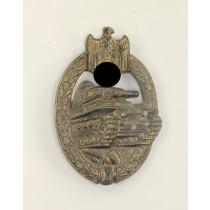 Panzerkampfabzeichen in Bronze, Hst. AS Dreieck