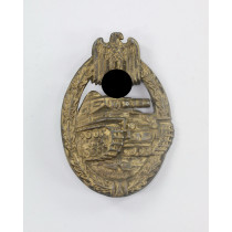  Panzerkampfabzeichen in Bronze, Hst. ÜÜ (E.F. Wiedmann, Frankfurt a.M.)
