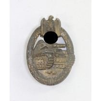 Panzerkampfabzeichen in Bronze, Hst. Frank & Reif Stuttgart