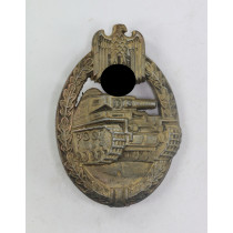Panzerkampfabzeichen in Bronze, Hst. R.R.S. (Rudolf Richter, Schlag)
