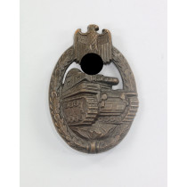 Panzerkampfabzeichen in Bronze, Hymmen & Co., Buntmetall (!)