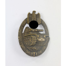  Panzerkampfabzeichen in Bronze, Wurster, Buntmetall