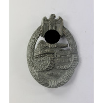  Panzerkampfabzeichen in Silber, Hst. ÜÜ -(E.F. Wiedmann, Frankfurt a. M.)