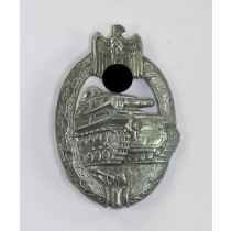 Panzerkampfabzeichen in Silber, Hst. AS Dreieck