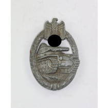 Panzerkampfabzeichen in Silber, Hst. W (Karl Wurster, Markneukirchen)