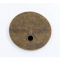 Plakette - Der Oberbefehlshaber der Wehrmacht Meisterschaften im Wehrmachtkraftfahrsport 1938