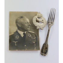 Preußen, Fliegererinnerungsabzeichen, mit Trägerfoto, Major Nette