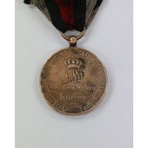 Preußen, Kriegsdenkmünze für Kämpfer 1813/14 (Pariser Prägung) - AUS EROBERTEM GESCHUTZ