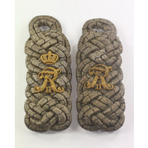 Preußen, Paar Schulterklappen für einen Major im Grenadier-Regiment König Friedrich der Große (3. Ostpreußisches) 