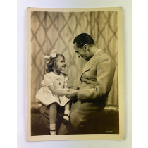Propaganda Postkarte, Reichsminister Dr. Goebbels mit seiner Tochter Hedda