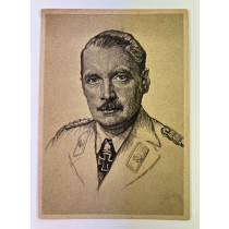 Propagandapostkarte, Ritterkreuzträger des Heeres Hyazinth Graf Strachwitz