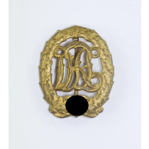 Reichssportabzeichen (DRL) in Gold, Hst. Fritz Kohm Pforzheim
