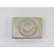 Reichswehr, Reduktion (!) Koppelschloss für Mannschaften (Aluminium) - Einigkeit und Recht und Freiheit