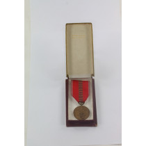 Rumänien, Medaille Kreuzzug gegen den Kommunismus - Romania Recunoscatoare, im Etui