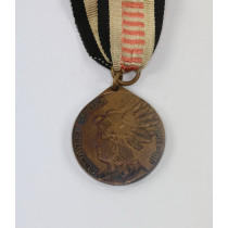 Südwest-Afrika Denkmünze für Kämpfer 1907 - Den Siegreichen Streitern Südwestafrika 1904-06