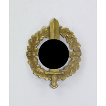 SA-Wehrabzeichen in Bronze, Eigentum D. Chefs D. Ausbildungswesens, Hst. E. Schneider Lüdenscheid