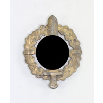 SA-Wehrabzeichen in Bronze, Hst. W. Redo Saarlautern - Eigentum der obesten SA-Führung