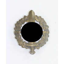 SA Wehrabzeichen in Bronze, Hst. Fechler Bernsbach/SA. - Eigentum Obersten S.A. Führung