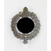 SA Wehrabzeichen in Bronze, Hst. W. Redo Saarlautern, Eigentum d. obersten S.A.-Führung