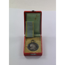 Sachsen, Medaille des Militär-St.Heinrichs-Ordens in Silber, Verdienst um das Vaterland, im Etui