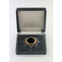 Schweres Deutsches Kreuz in Gold, Hst. 1 (Deschler & Sohn, München), im Etui