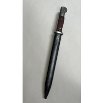 Seitengewehr 84/98 n.A., mit Sägerücken, Hst. Gebr. Heller Marienthal