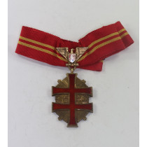 Slowakei, Orden vom Kriegs-Siegeskreuz, 1. Klasse + Miniatur, General der Flakartillerie Fritz Hirschauer
