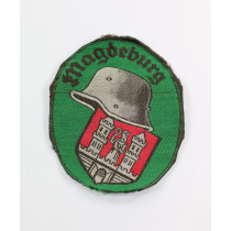 Stahlhelm Bund, Ärmelabzeichen - Magdeburg