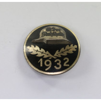 Stahlhelmbund - Eintrittsabzeichen 1932, Silber 935 STH