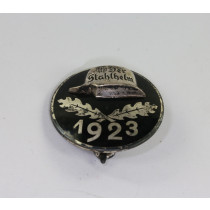 Stahlhelmbund, Eintrittsabzeichen 1923, Silber 935