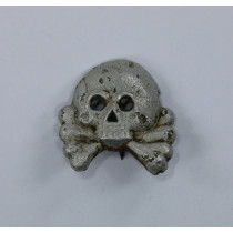 Totenkopf Auflage für Panzer Kragenspiegel