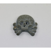  Totenkopf Auflage für Panzer Kragenspiegel