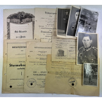 Urkunden Gruppe Aufklärungsabteilung 178 / 78, Sturm-Division